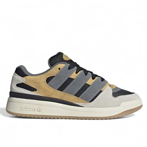 Adidas Originals Forum 2000 Shoes‎ Mens 10 Black Oat Off White Leather NEW